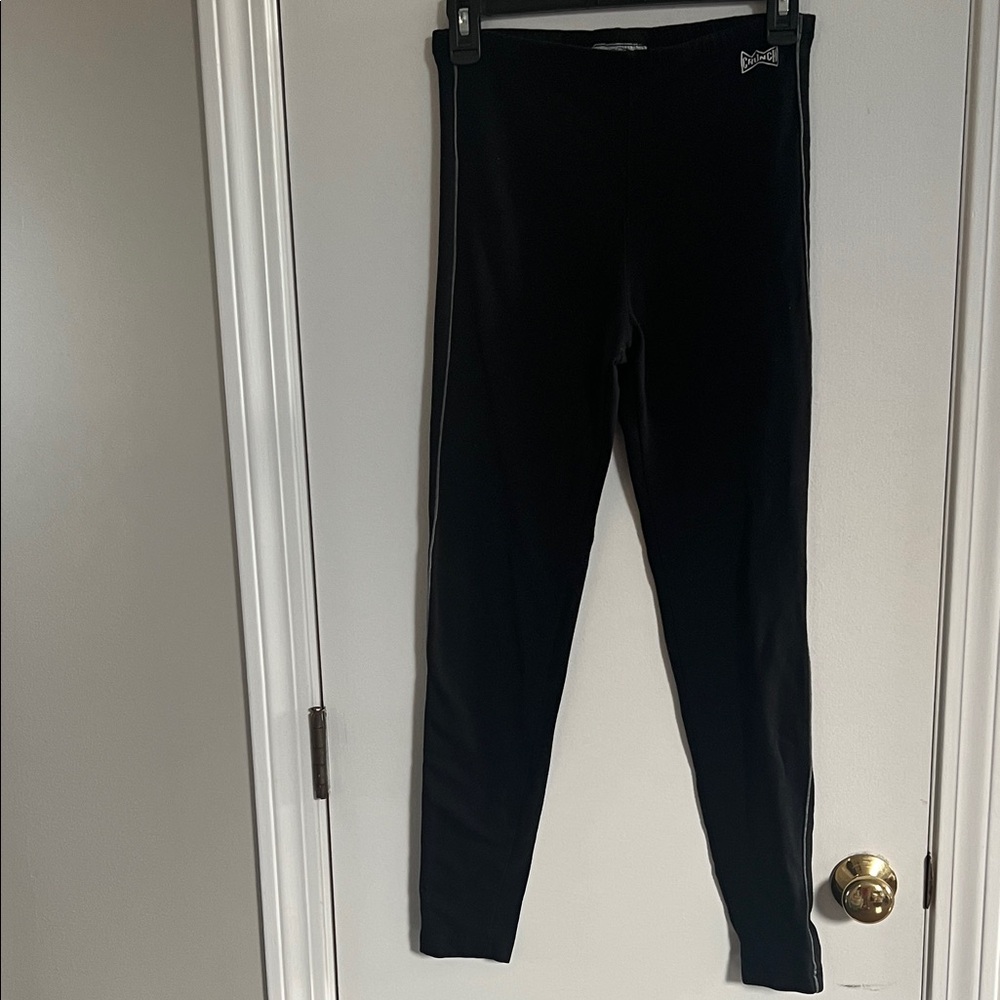 Crunch branded Black Leggings